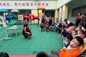 都江堰市禾苗儿童关爱中心消防安全演练